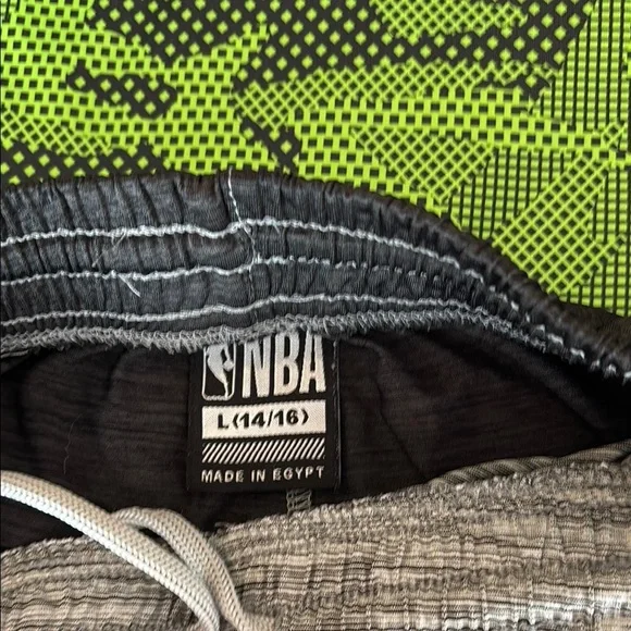 NBA/ AND1 Kids Shorts and Shirt Set - Green and Gray - Picture 3 of 4